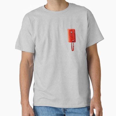 Basement Yard Orange Red Rotary Phone T-shirt