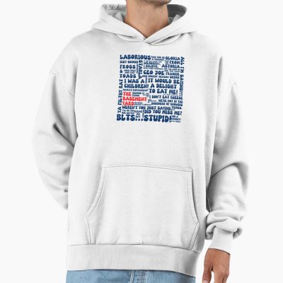 The Basement Yard Podcast Funky Quotes Duochrome Hoodie