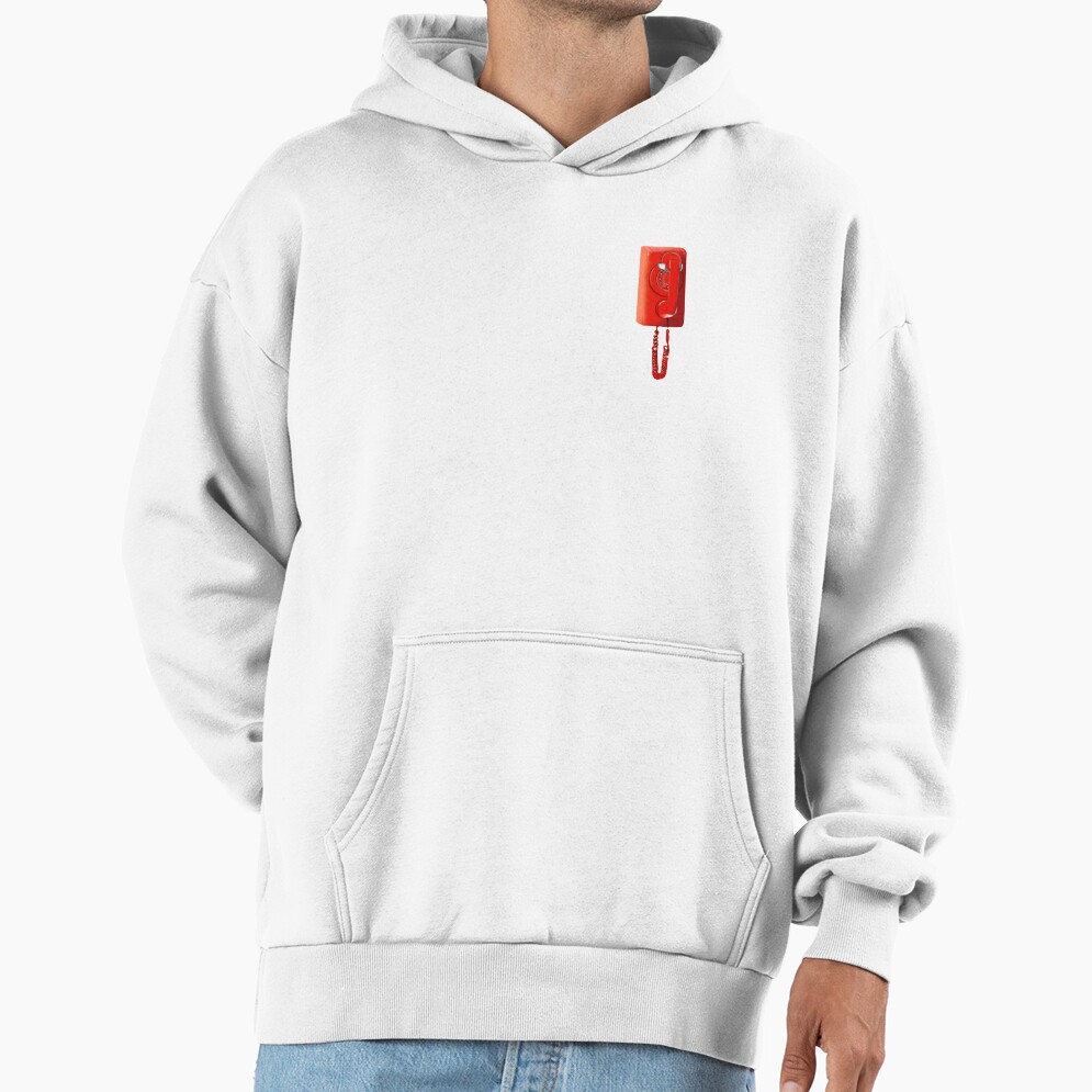 Basement Yard Orange Red Rotary Phone Hoodie - Image 2