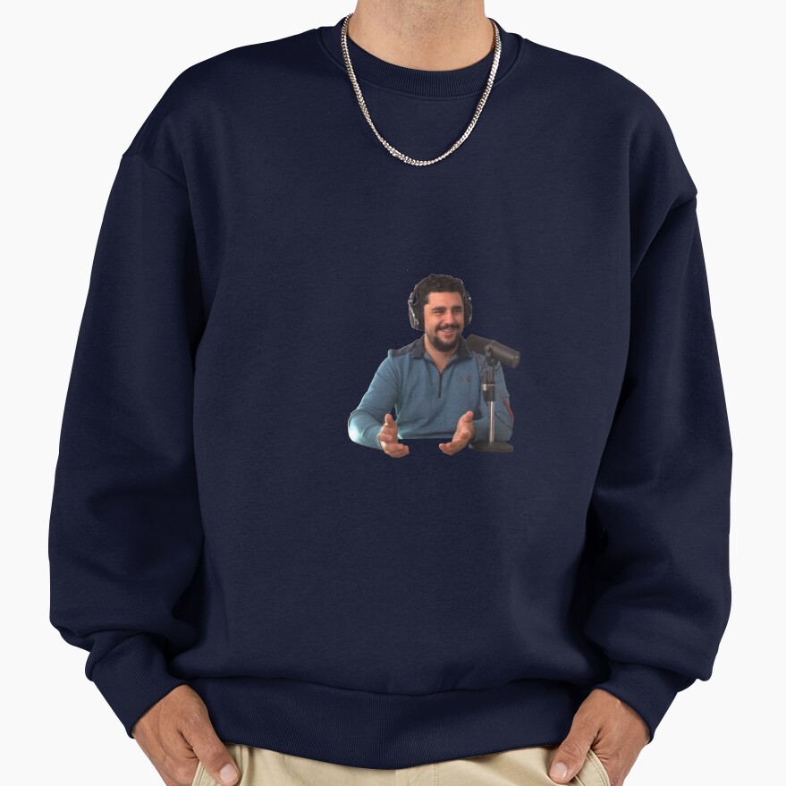 The Basement Yard Frank Alvarez Blue Sweatshirt - Image 5