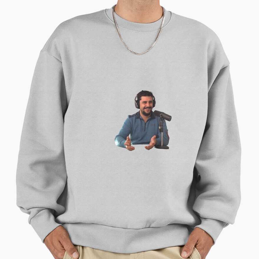 The Basement Yard Frank Alvarez Blue Sweatshirt - Image 4