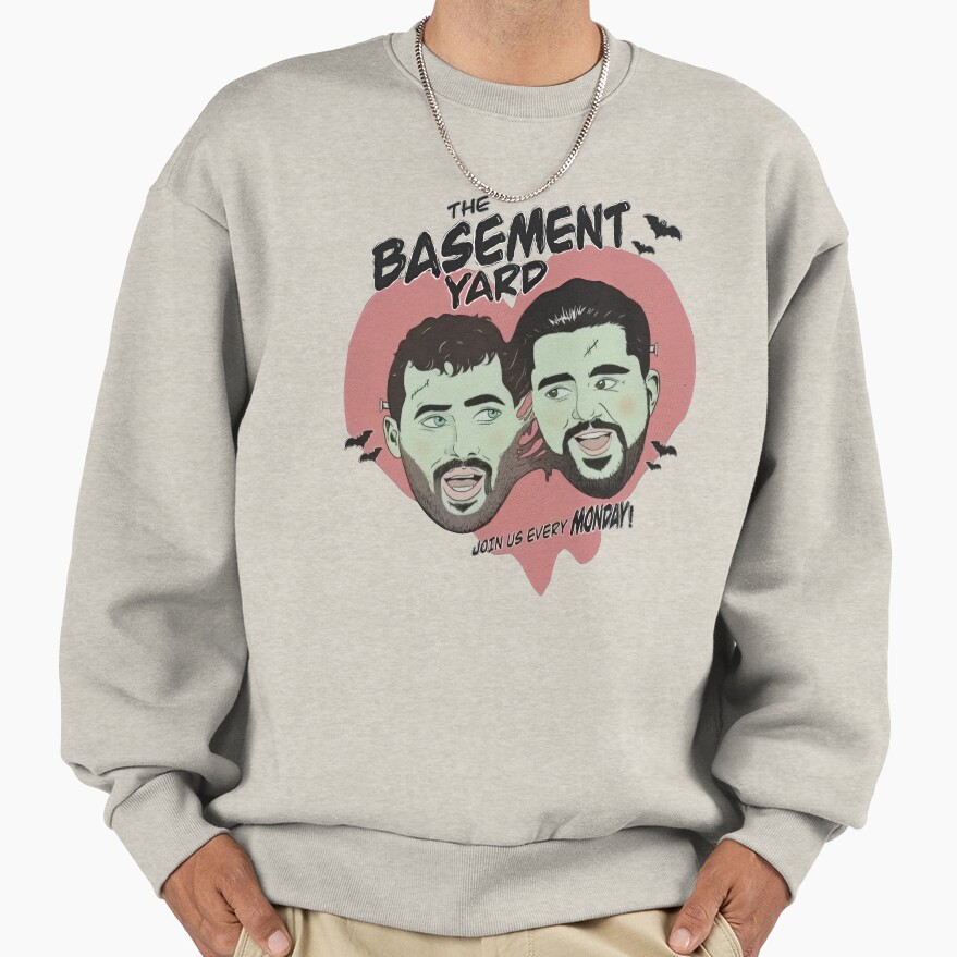Basement Yard Merch Hot Sweatshirt - Image 3