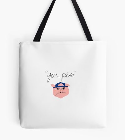 The Basement Yard You Pig Design Tote Bag