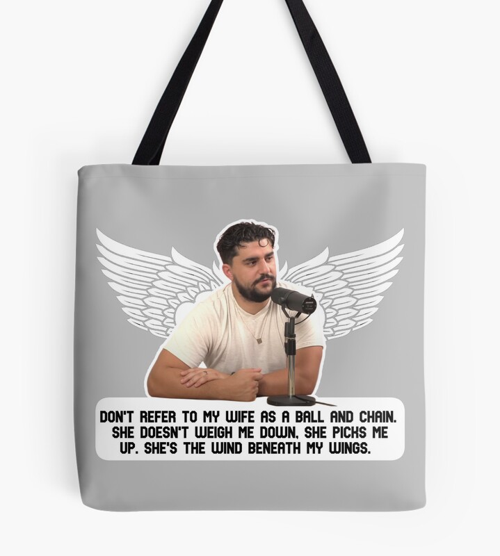 Frank Alvarez Ball And Chain Clean Tote Bag