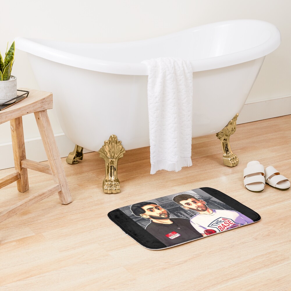 Podcast The Basement Yard Members Bath Mat - Image 2