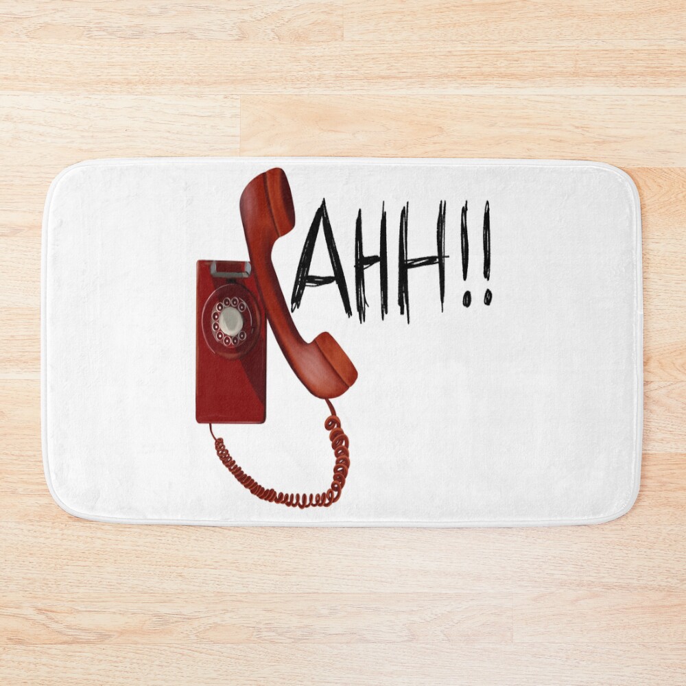 New Design The Basement Yard Phone Bath Mat