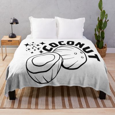 Frank Alvarez Coconut Throw Blanket