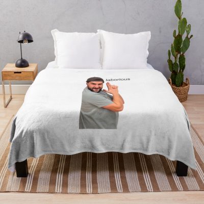 The Basement Yard Frankie Throw Blanket