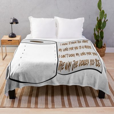 Joe S Ibs Basement Yard Throw Blanket