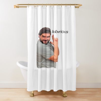 The Basement Yard Frank Alvarez Shower Curtain