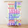 The Basement Yard Podcast Quotes Multicolor Shower Curtain