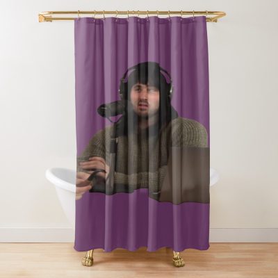 The Basement Yard Joe Santagato Therapist Shower Curtain
