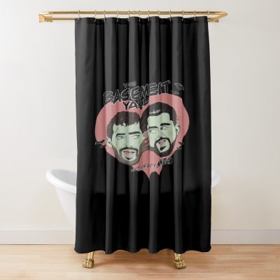Basement Yard Classic Design Collection Shower Curtain