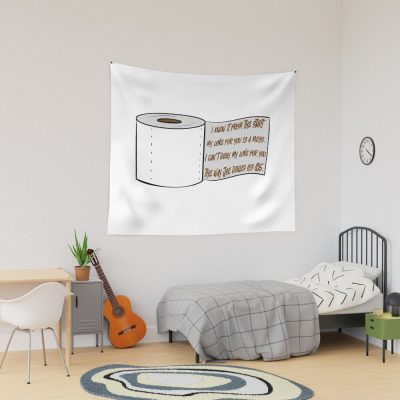 Joe Santagato Basement Yard Tapestry
