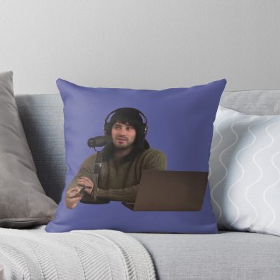The Basement Yard Joe Santagato Therapist Throw Pillow