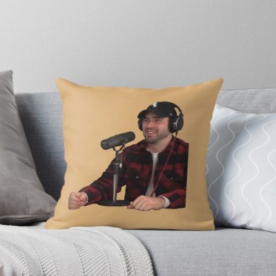 Joe Santagato Basement Yard So Funny Throw Pillow