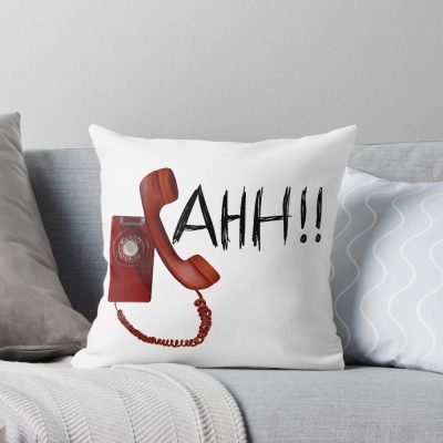 New Design The Basement Yard Phone Throw Pillow