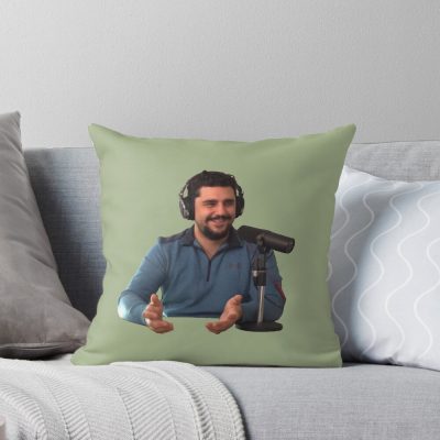 The Basement Yard Frank Alvarez Throw Pillow