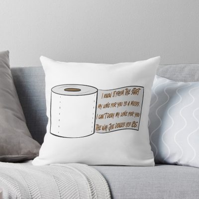 Joe Santagato Podcast Basement Yard Throw Pillow