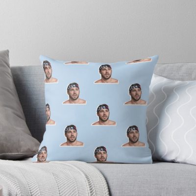 Joe Santagato The Basement Yard Throw Pillow
